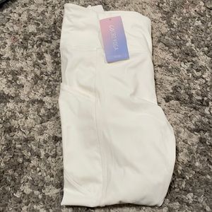 CRZ White 7/8 Tight, with pockets. Size 14.